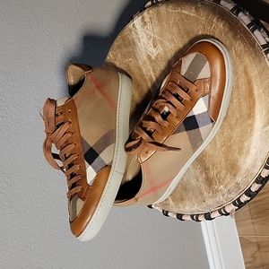 Authentic Blurberry Tennis Shoes